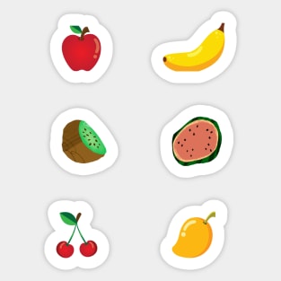 fruit aesthetic Sticker